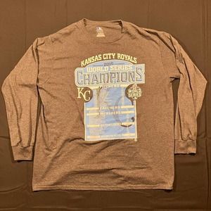 Kansas City Royals 2015 World‎ Series Champions Roster Tee